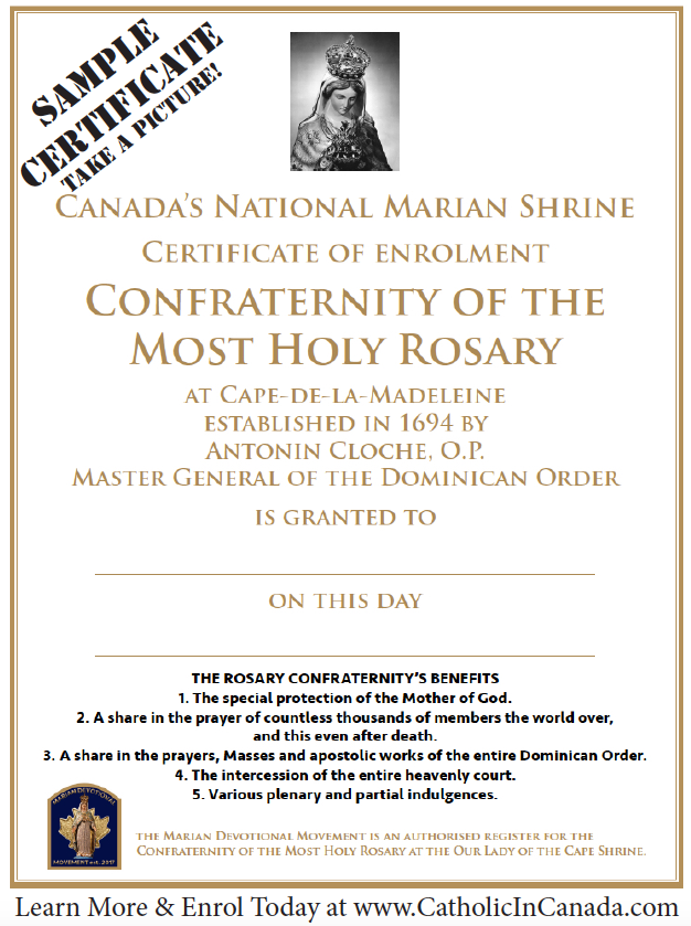 Confraternity Script Confraternity Poster – CatholicInCanada.com